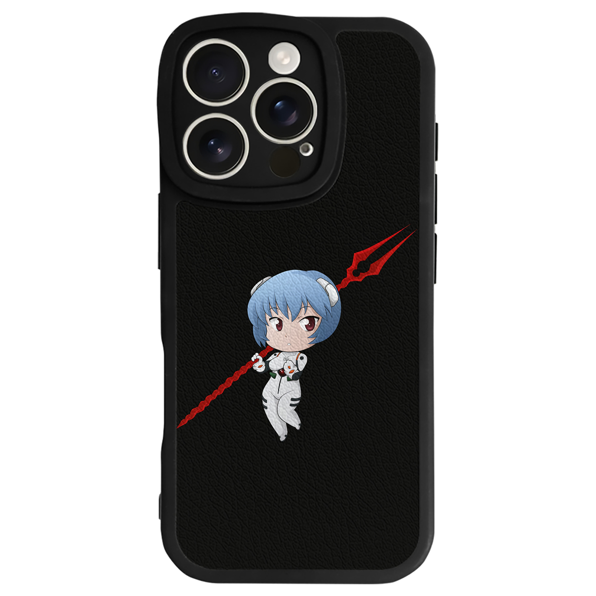 （画像用） EVA 新世紀エヴァンゲリオン 【iPhone 16シリーズ対応】シリコンスマホケース（レザー調） 材質：シリコン